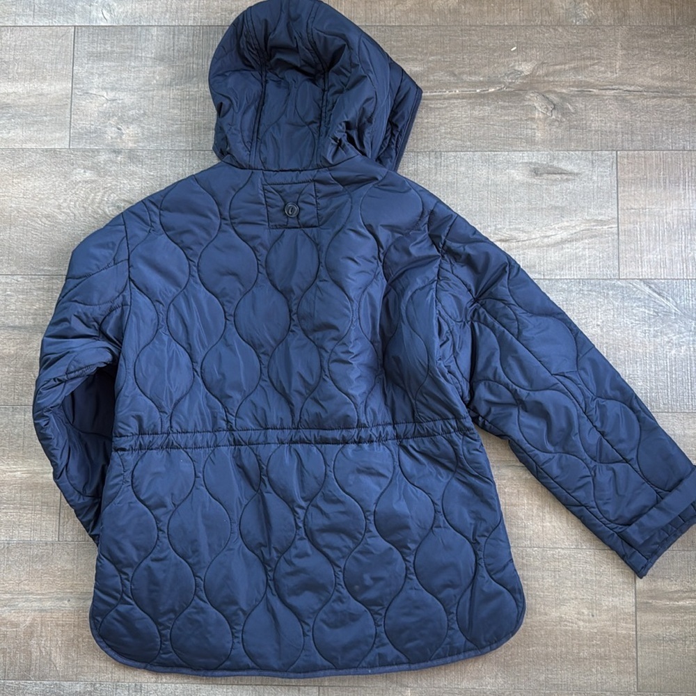 J.Crew Oslo PrimaLoft Quilted Puffer Jacket Navy - Small - Picture 3 of 7